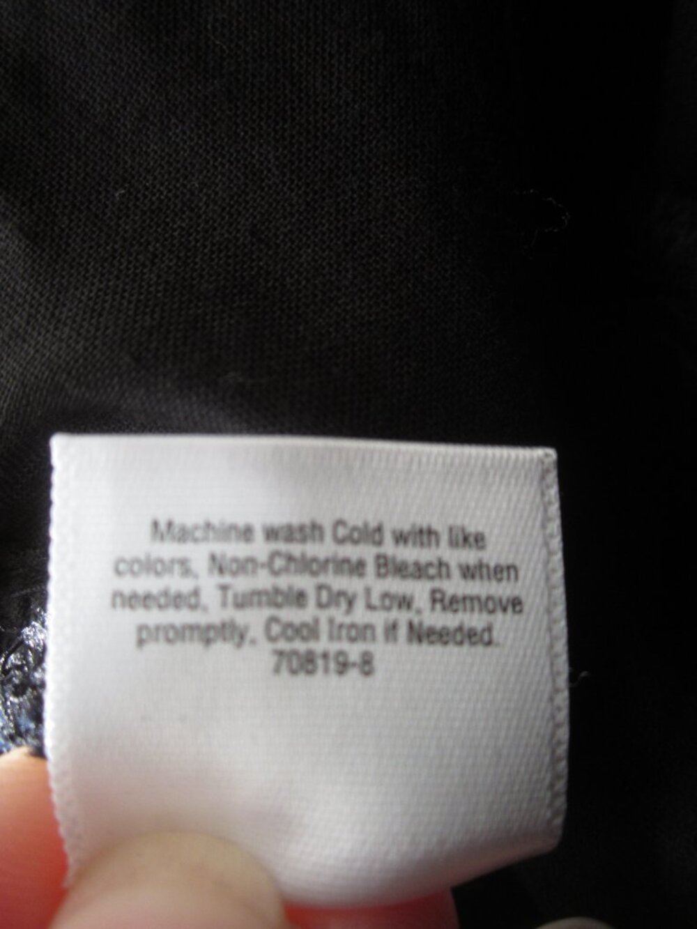 St. John's Bay Size 14P Short 14PS NEW Black Corduroy Pants Jeans Tummy Control - Picture 12 of 12